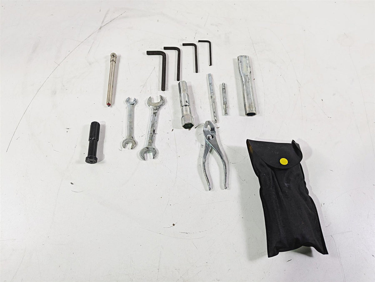 2004 Yamaha XVZ1300 Royal Star Oem Tool Kit Set Bag Wrenches Pliers {{ shop.shopifyCountryName }} - Mototech271