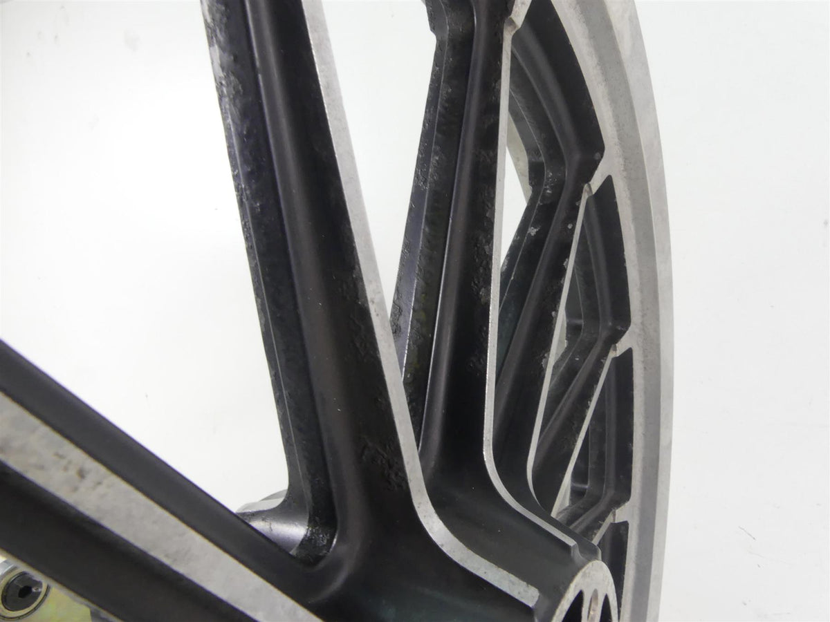 1999 Harley Dyna FXDS Convertible Straight Front 13 Spoke Wheel 19x2.15 43499-96 {{ shop.shopifyCountryName }} - Mototech271