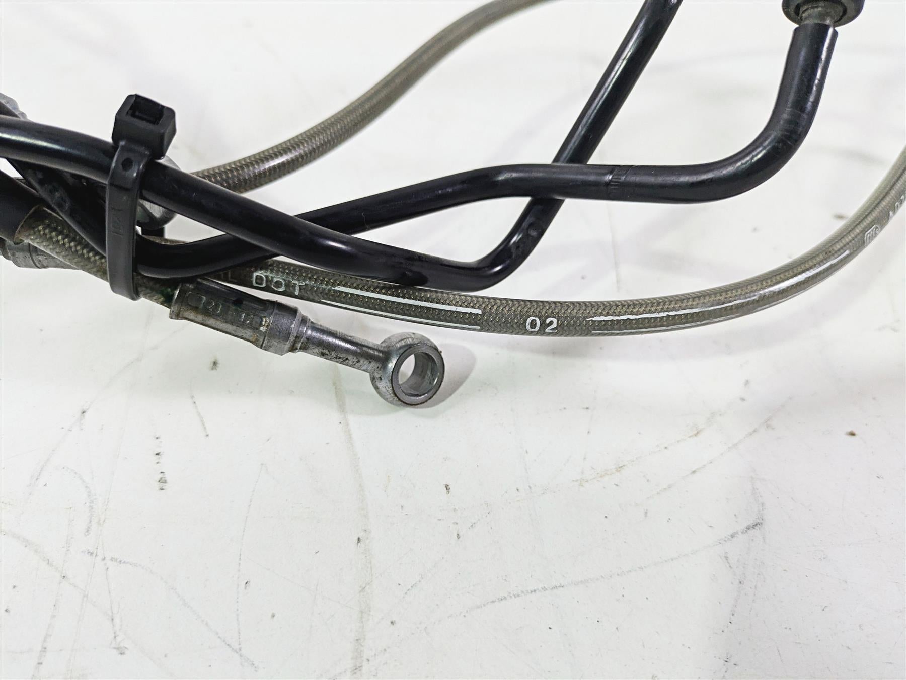 2017 BMW S1000RR K46 Front Abs Brake Line Set 34328549513 34328549514 {{ shop.shopifyCountryName }} - Mototech271
