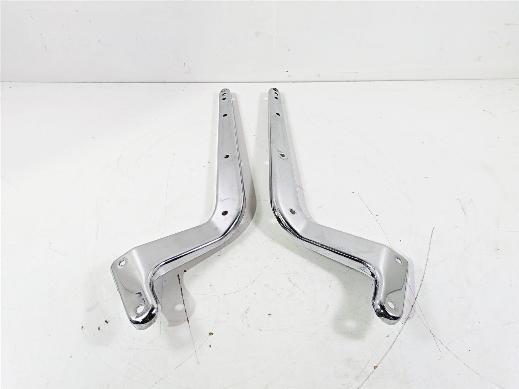 2008 Harley FLSTC 105TH Softail Heritage Rear Fender Chrome Strut Set 59955-08 {{ shop.shopifyCountryName }} - Mototech271