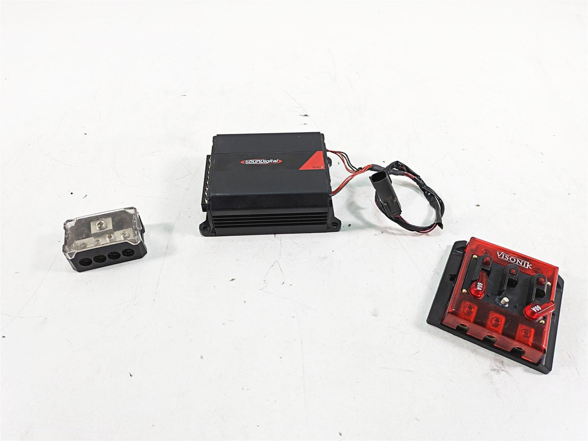 2019 Harley Touring FLHX Street Glide SounDigital Amplifier Amp 200W 800.4Evox {{ shop.shopifyCountryName }} - Mototech271