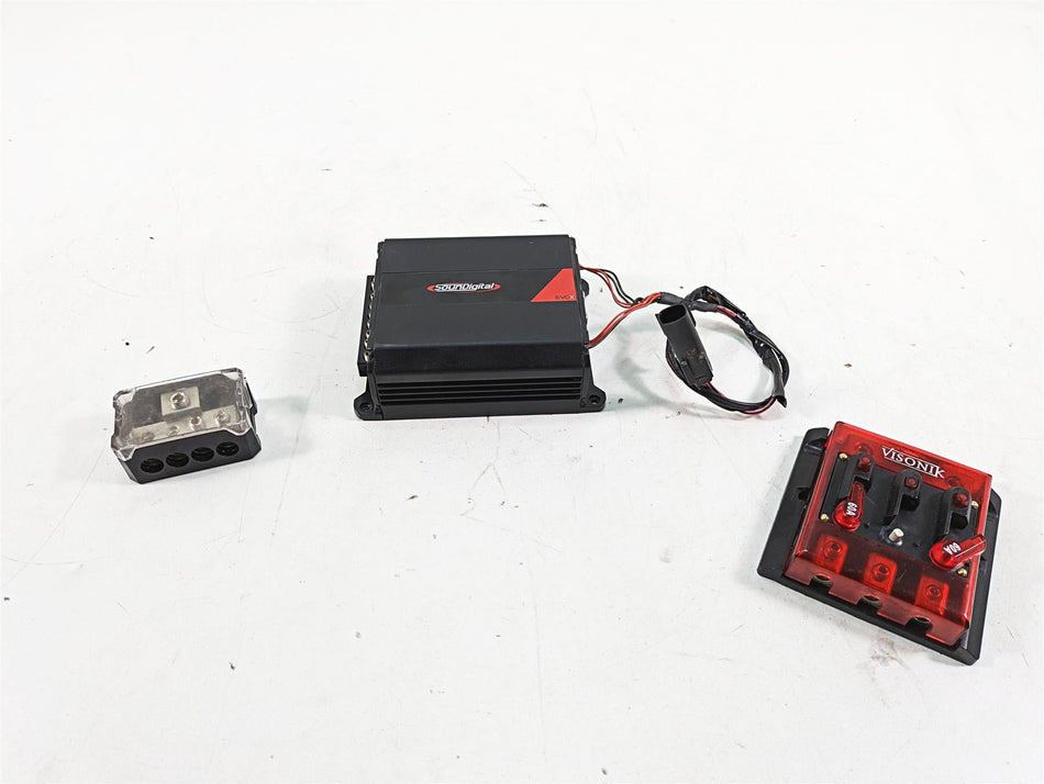 2019 Harley Touring FLHX Street Glide SounDigital Amplifier Amp 200W 800.4Evox {{ shop.shopifyCountryName }} - Mototech271