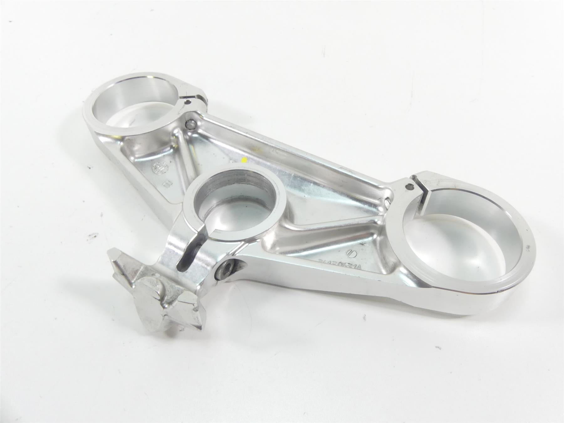 2008 Ducati 1098 S Upper Triple Tree Steering Clamp 53mm Ohlins 34110632A {{ shop.shopifyCountryName }} - Mototech271