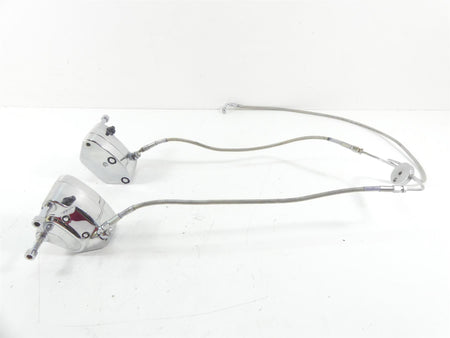 1997 Harley Dyna FXDS Super Glide Conv Front Chrome Brake Caliper Set 44023-83C {{ shop.shopifyCountryName }} - Mototech271