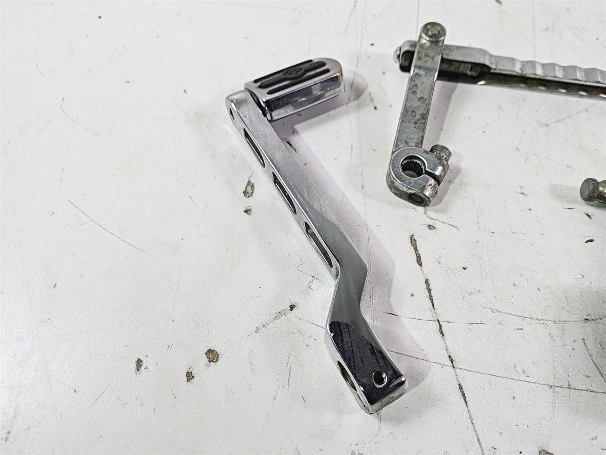 2003 Harley Touring FLHTCUI E-Glide 100th Billet Shift Lever & Links 33600001 {{ shop.shopifyCountryName }} - Mototech271