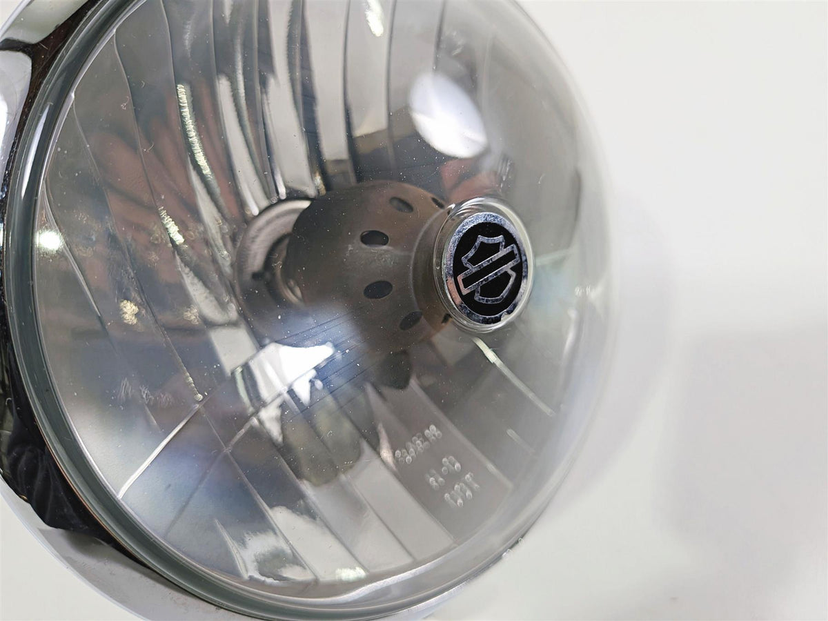 2009 Harley FXCWC Softail Rocker Headlight Head Light Lamp & Mount 69453-08 {{ shop.shopifyCountryName }} - Mototech271