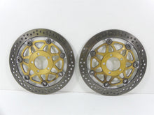 Load image into Gallery viewer, 2001 Kawasaki ZX600J2 ZX6R Ninja Front Brake Rotor Disc Set 41080-1442-A4

