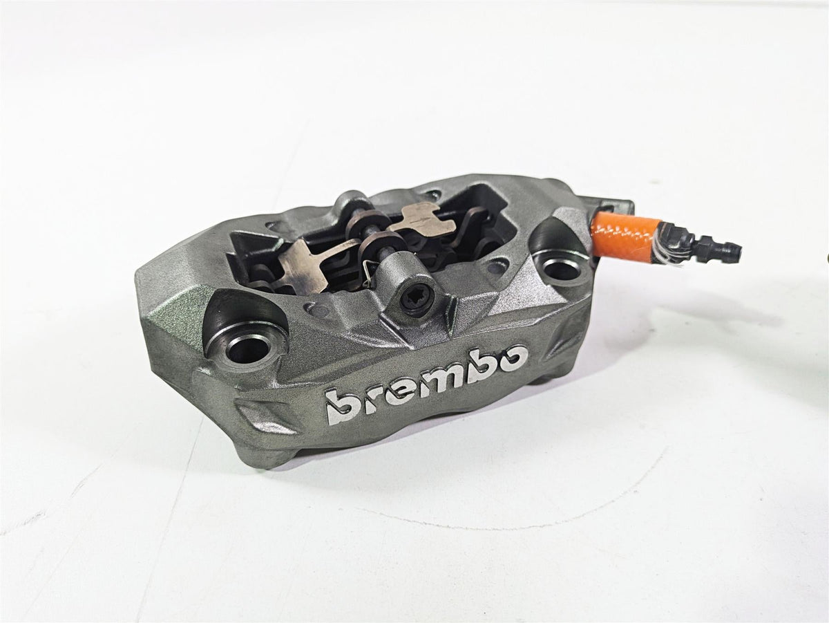 2015 Ducati Hypermotard 821 SP Brembo Front Brake Caliper 100mm Set 61041291C {{ shop.shopifyCountryName }} - Mototech271