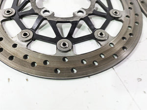 2012 Triumph Daytona 675 Sunstar Front Brake Disc Rotor Set T2021045 | Mototech271