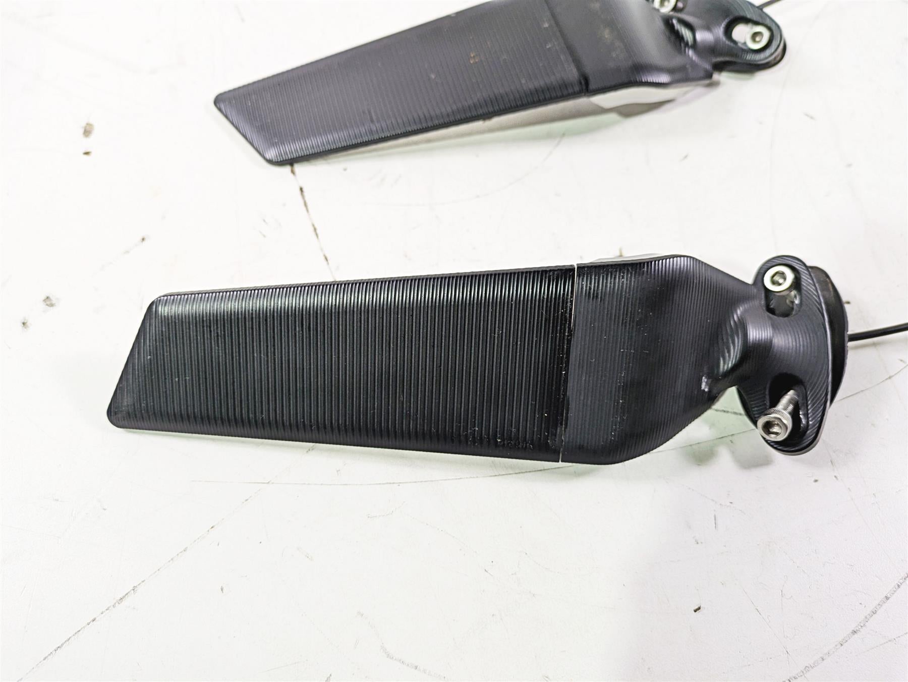 2008 Aprilia RSVR 1000 Factory Rear View Blinker Wing Mirror Set - Read {{ shop.shopifyCountryName }} - Mototech271