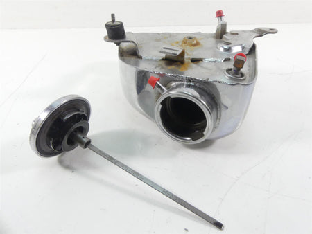 1978 Harley XLH1000 Sportster Ironhead Chrome Oil Tank Reservoir 62505-87 {{ shop.shopifyCountryName }} - Mototech271
