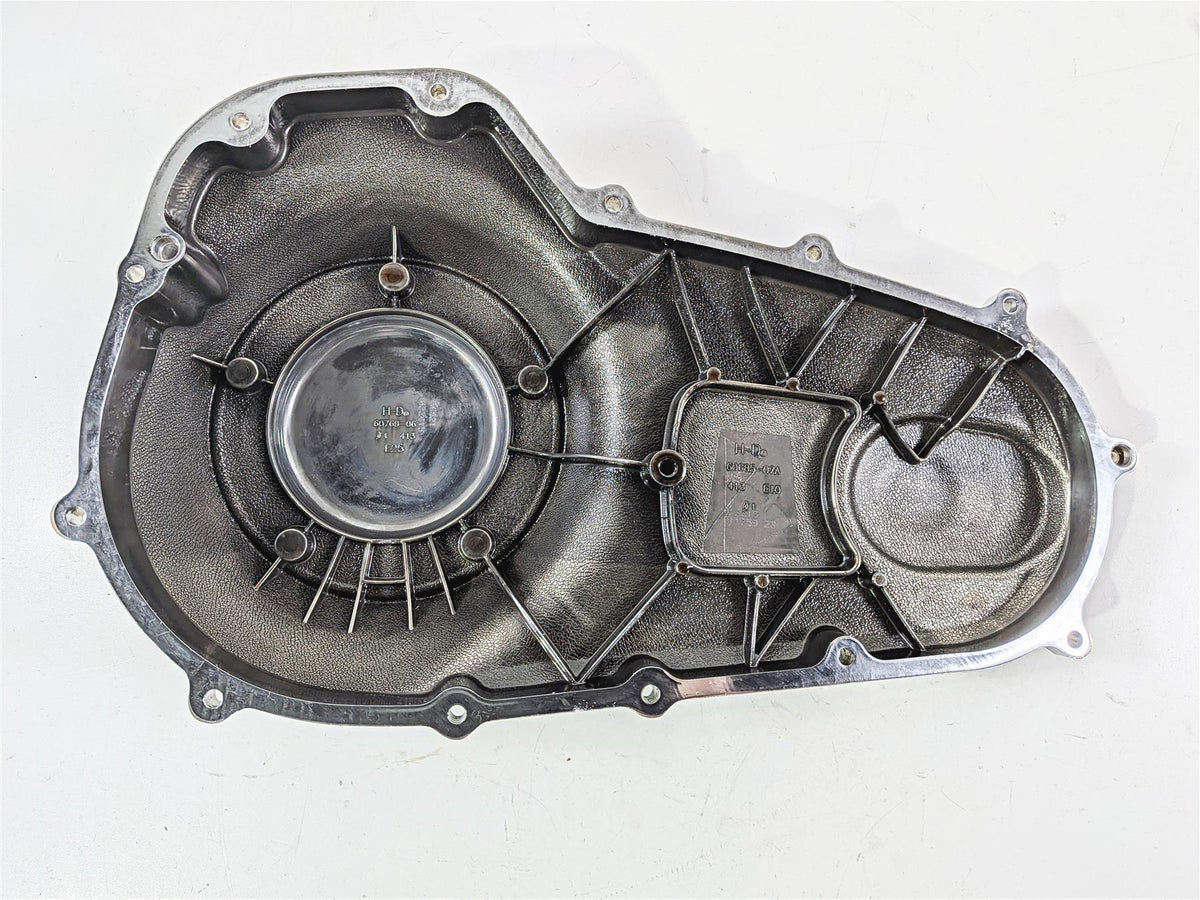 2015 Harley Touring FLTRUSE CVO Road Glide Chrome Primary Drive Cover 60685-07A-Mototech271