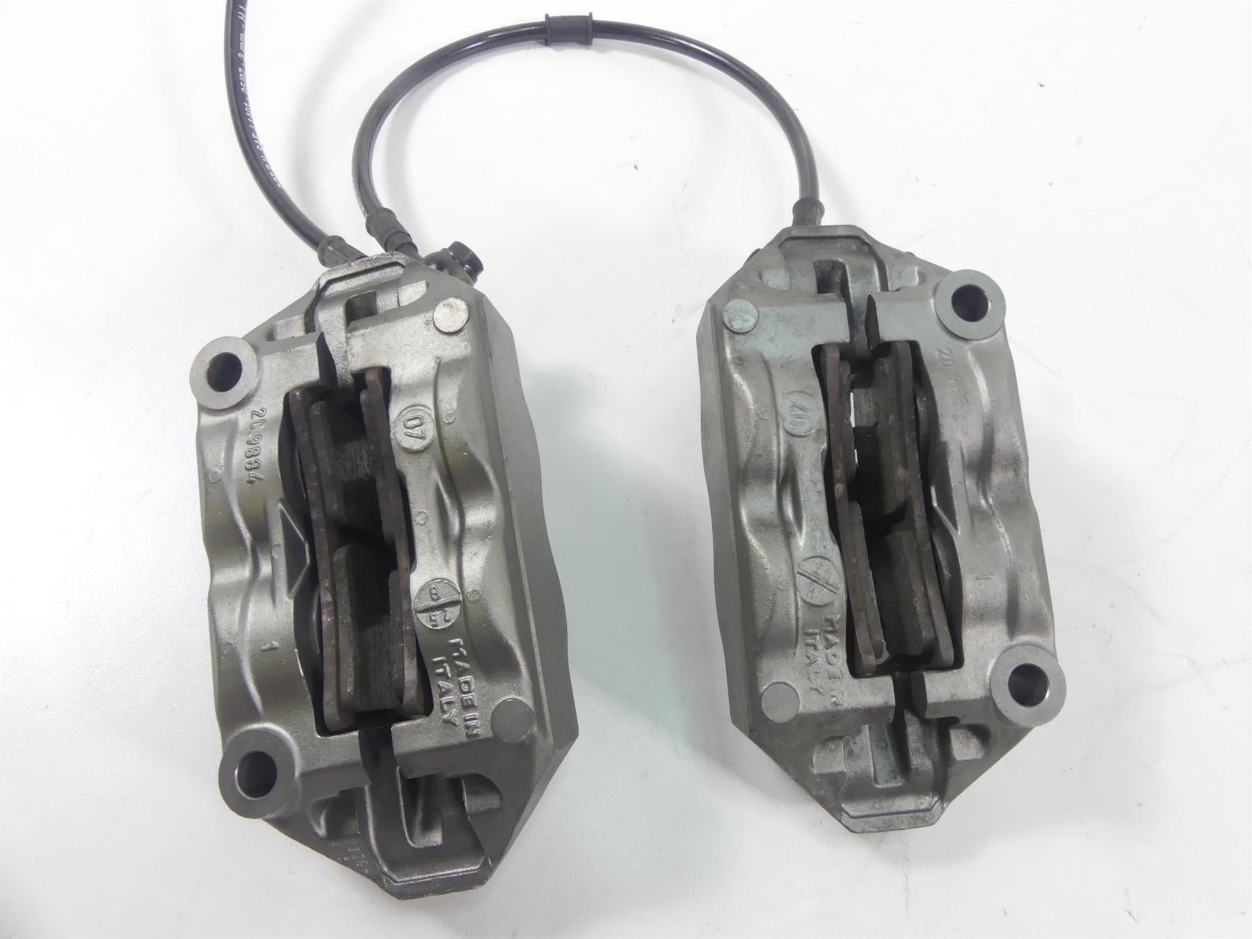 2008 Ducati 1098 S Front Brembo Brake Caliper Set 61040901A 61040911A {{ shop.shopifyCountryName }} - Mototech271