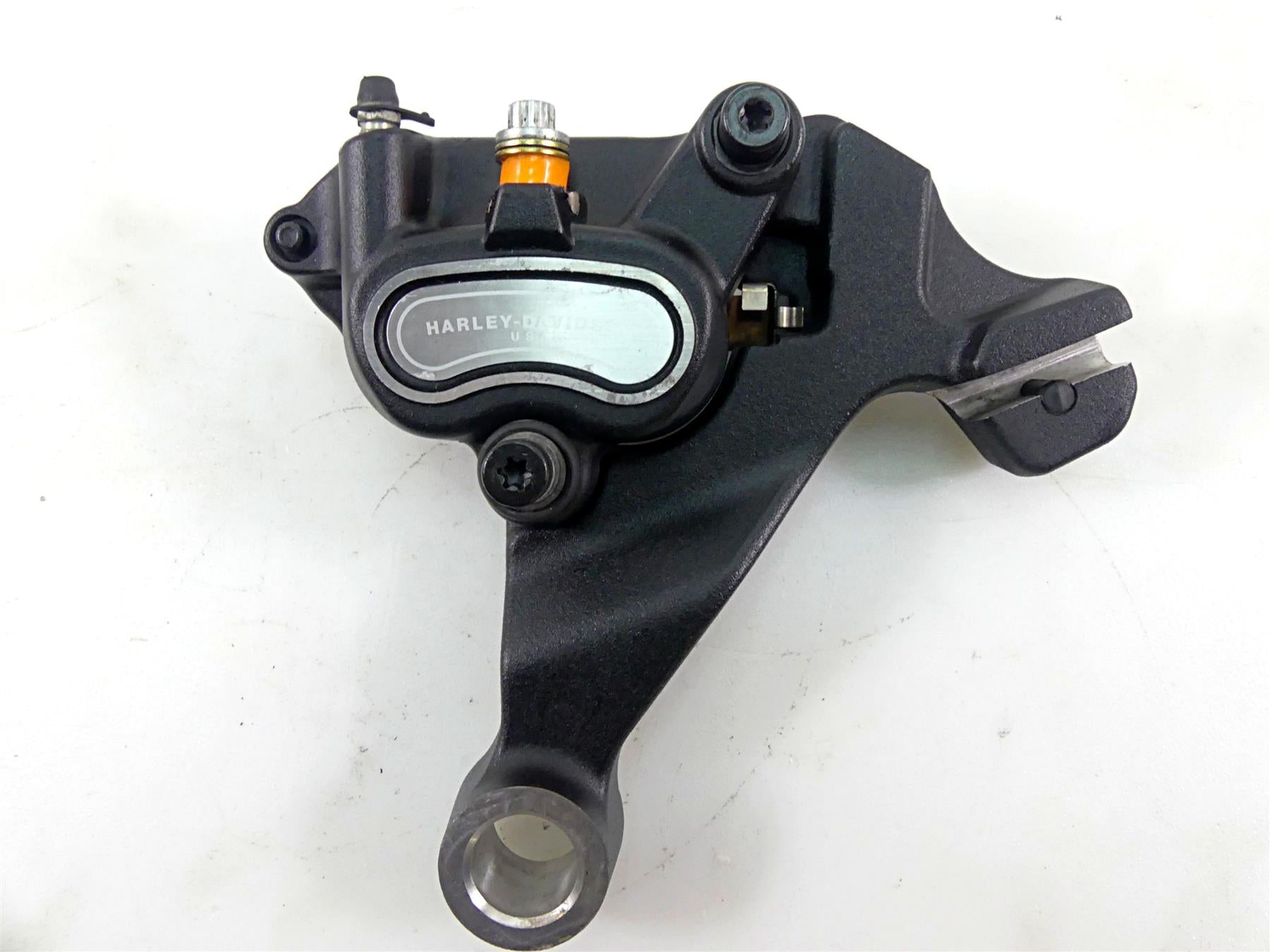 2010 Harley FXDF Dyna Fat Bob Nice Rear Brake Caliper & Bracket 40908-08 {{ shop.shopifyCountryName }} - Mototech271