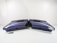 Load image into Gallery viewer, 2010 Harley Touring FLHXSE CVO Street Glide Saddlebag Set Candy Condor 92464-10
