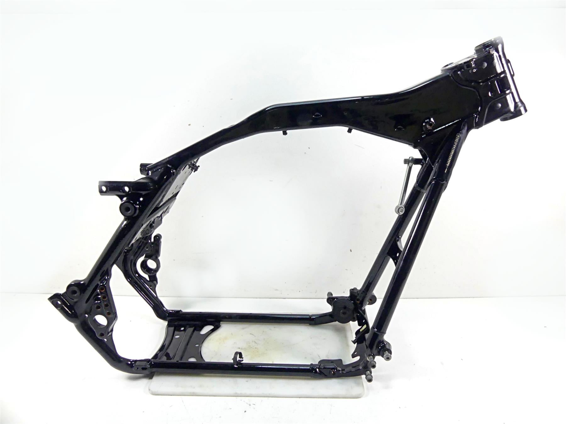 2010 Harley Touring FLHRC Road King Straight Main Frame Chassis With Clean Texas Title 47900-11BHP {{ shop.shopifyCountryName }} - Mototech271