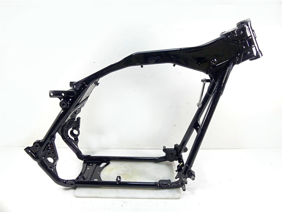 2010 Harley Touring FLHRC Road King Straight Main Frame Chassis With Clean Texas Title 47900-11BHP {{ shop.shopifyCountryName }} - Mototech271