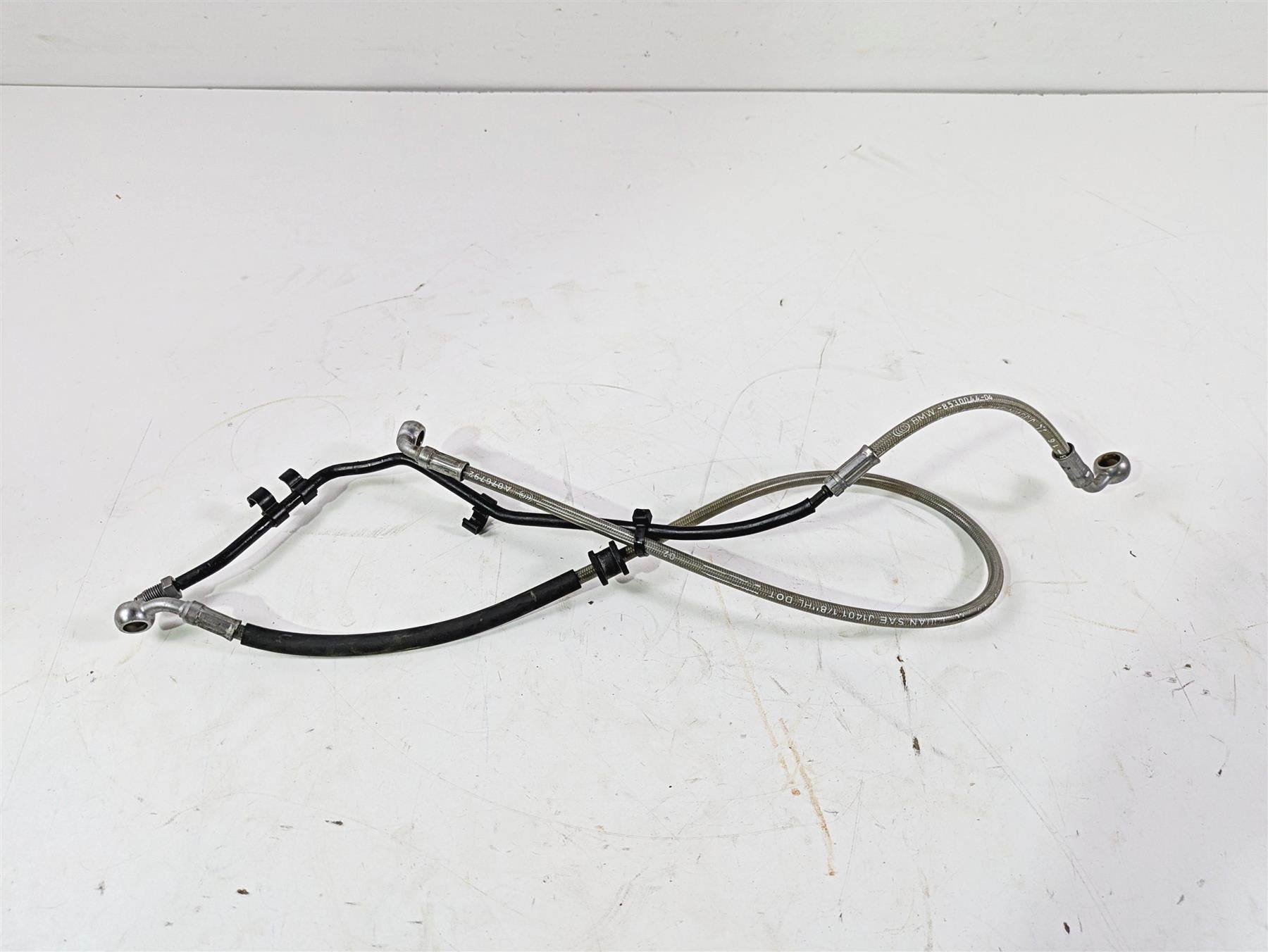2017 BMW F800GS Adv K75 Rear Abs Brake Line Hose Set 34328530043 {{ shop.shopifyCountryName }} - Mototech271