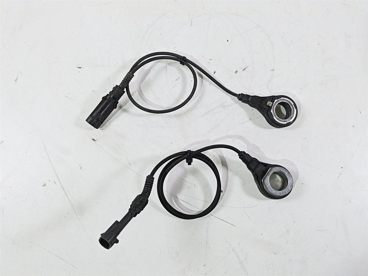 2011 Harley Touring FLHTCUSE CVO E-Glide Abs Brake Wheel Speed Sensors 40614-08 {{ shop.shopifyCountryName }} - Mototech271