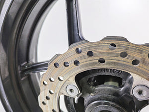 2011 Kawasaki EX650R Ninja Straight Enkei 17x4.5 Rear Wheel Rim 41073-0146-QT