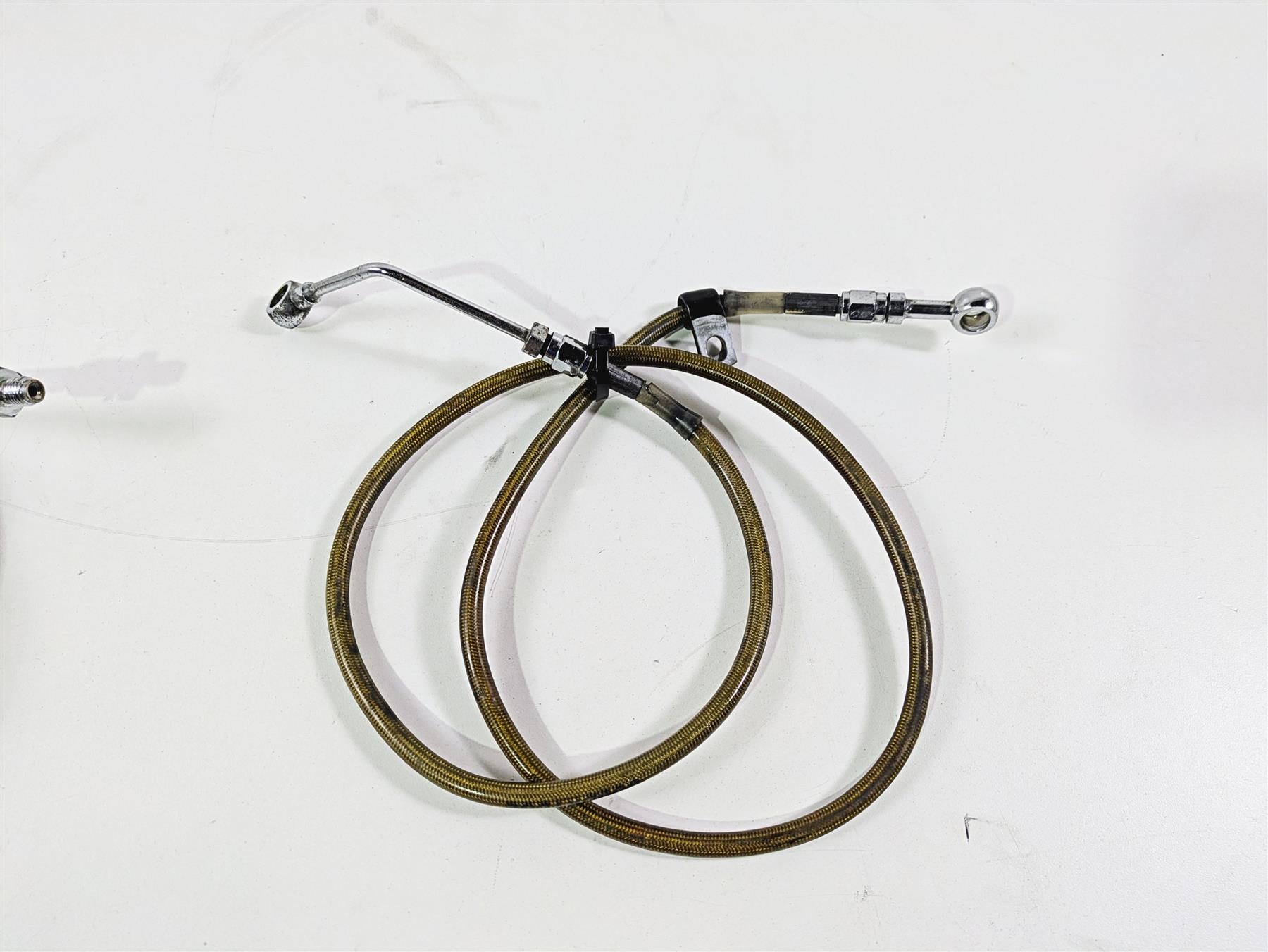 2002 Big Dog Pitbull Front Rear Brake Line Hose Tube Set 1234567 {{ shop.shopifyCountryName }} - Mototech271