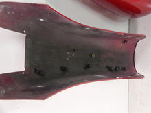 Load image into Gallery viewer, 1999 Harley FXSTS Softail Springer Fuel Tank Fender Red Pearl Set 61290-97
