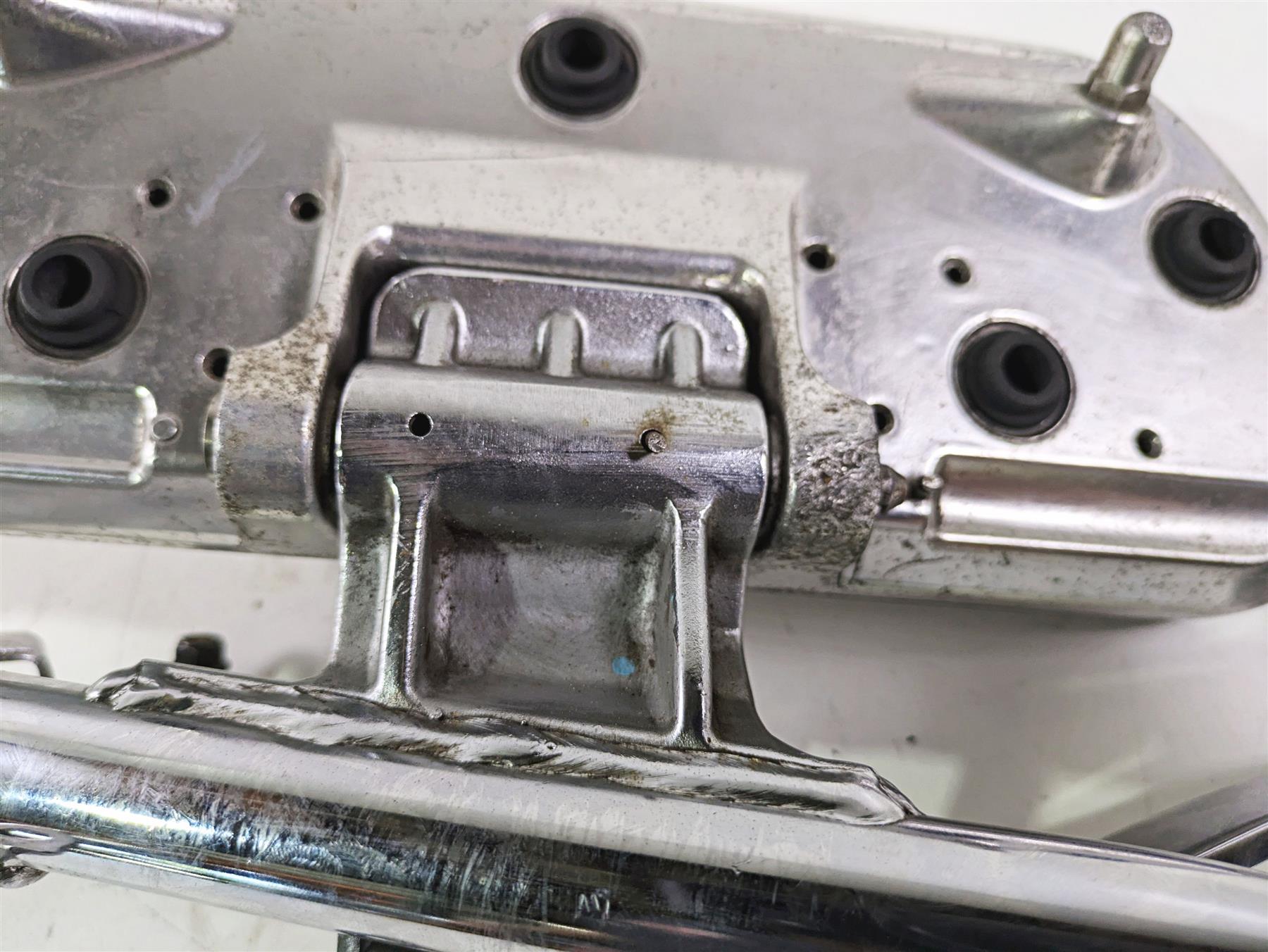 2006 Triumph Rocket 3 Right Rider Foot Peg Mount & Brake Pedal T2083010 {{ shop.shopifyCountryName }} - Mototech271