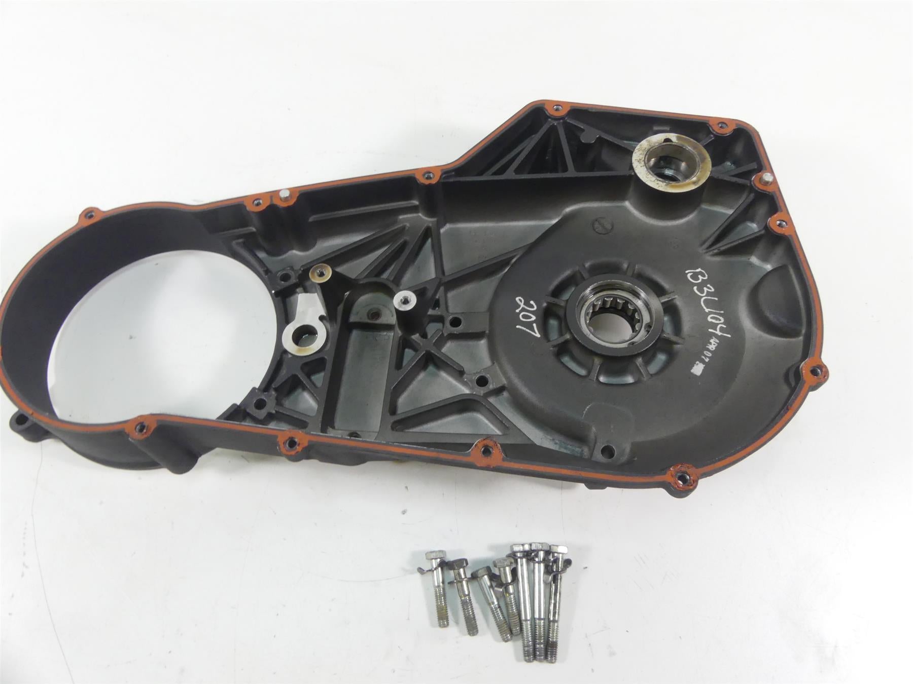 2005 Harley FXDWGI Dyna Wide Glide Inner Primary Drive Clutch Cover 60681-01 {{ shop.shopifyCountryName }} - Mototech271