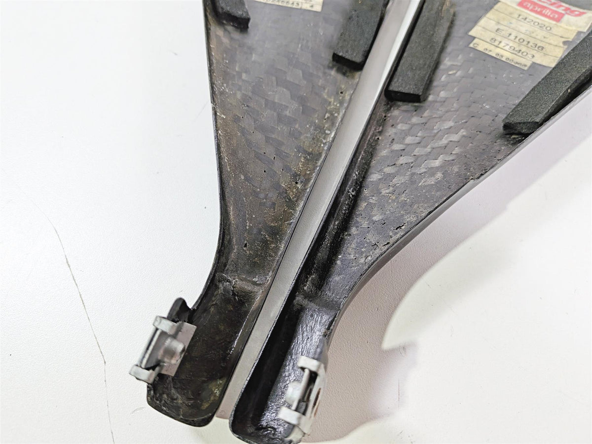 2008 Aprilia RSVR 1000 Factory Carbon Under Seat Side Cover Set 8179402 {{ shop.shopifyCountryName }} - Mototech271
