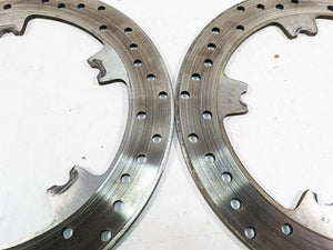 2015 Harley FXDL Dyna Low Rider Front Brake Disc Rotor Set 44553-06A