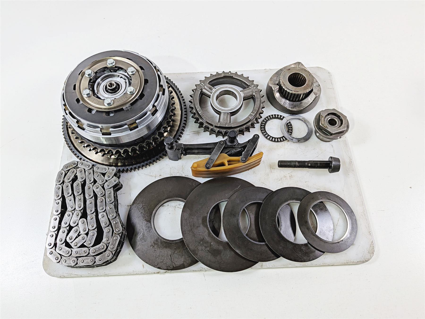 2016 Harley Touring FLHX Street Glide Primary Drive Clutch Kit 37000072 {{ shop.shopifyCountryName }} - Mototech271