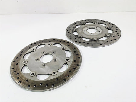 2016 Harley FXDF Dyna Fat Bob Front Brake Rotor Disc Set 46717-10 {{ shop.shopifyCountryName }} - Mototech271