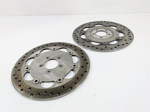 2016 Harley FXDF Dyna Fat Bob Front Brake Rotor Disc Set 46717-10