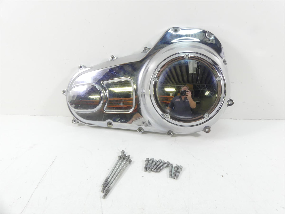 2016 Harley Touring FLTRX Road Glide Outer Primary Drive Clutch Cover 25700387 {{ shop.shopifyCountryName }} - Mototech271