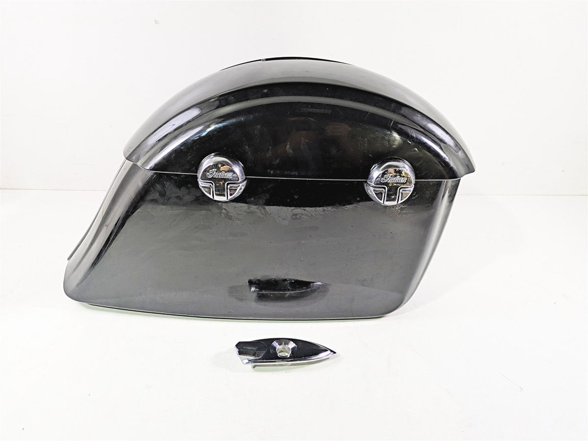 2017 Indian Chieftain Limited Right Black Gloss Saddlebag Saddle Bag 5451494 {{ shop.shopifyCountryName }} - Mototech271