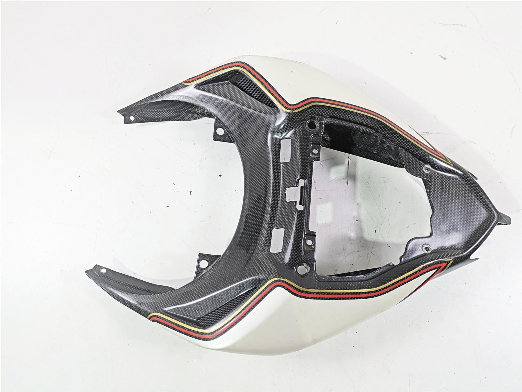 2012 Ducati Streetfighter 848 Carbon Fiber Tail Fairing Cover Cowl 969A07009B {{ shop.shopifyCountryName }} - Mototech271