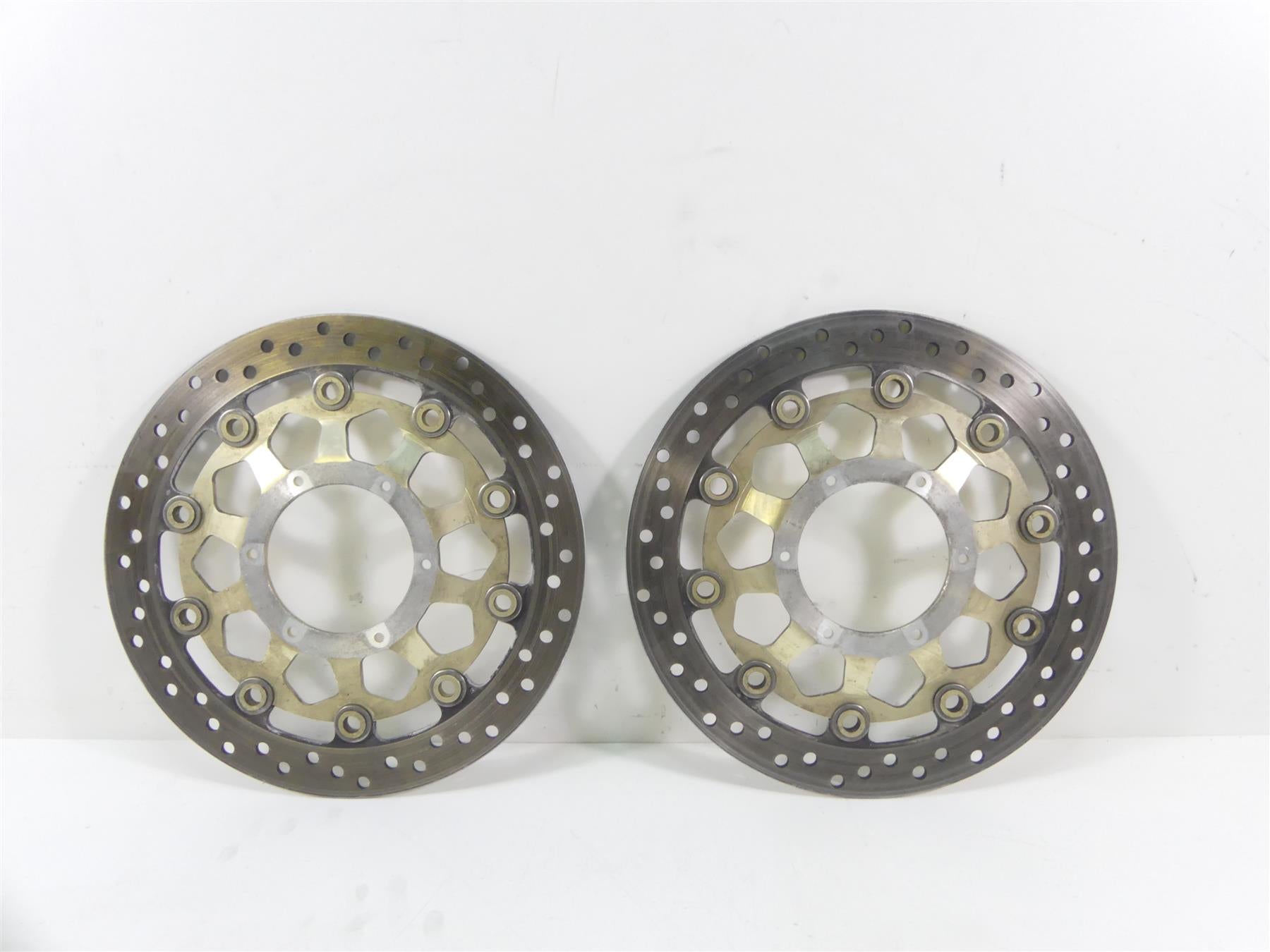 2005 Honda CBR1000RR SC57 Yutaka Front Brake Disc Rotor Set 45120
