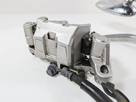 2002 Yamaha XVS650 V-Star Classic Front Brake Caliper & Master 4WM-2580U-00-00 {{ shop.shopifyCountryName }} - Mototech271