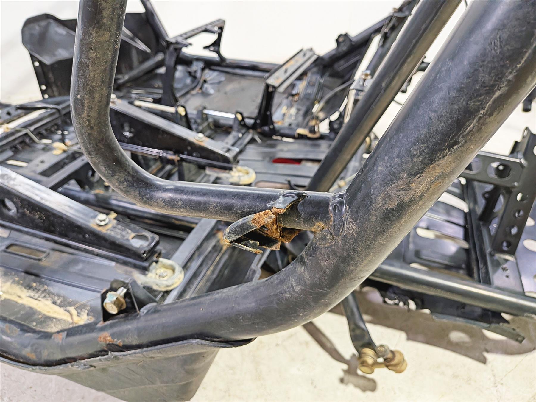 2023 Yamaha YXZ1000R SS XTR Bent Main Frame Chassis - Bos BAS-F1110-00-00-Mototech271