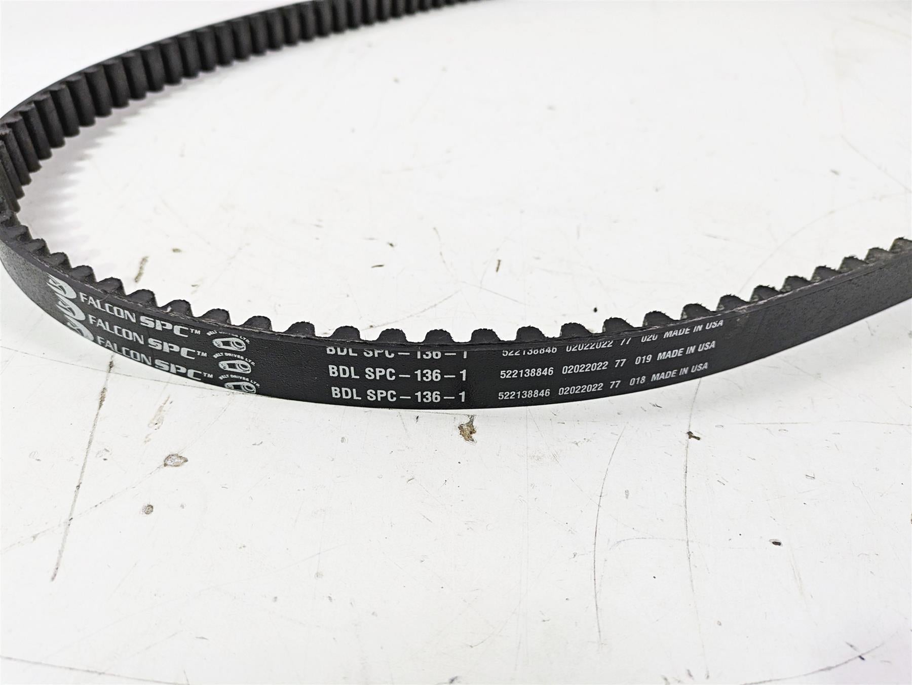 2007 Harley Touring FLHTCU SE CVO E-Glide Rear Drive Belt 136T 1" BDL SPC-136-1 {{ shop.shopifyCountryName }} - Mototech271