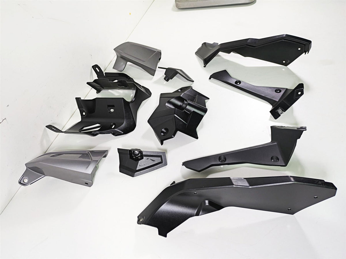 2015 Triumph Tiger Explorer XC Black Molded Plastic Infill Cover Set T2309030 {{ shop.shopifyCountryName }} - Mototech271