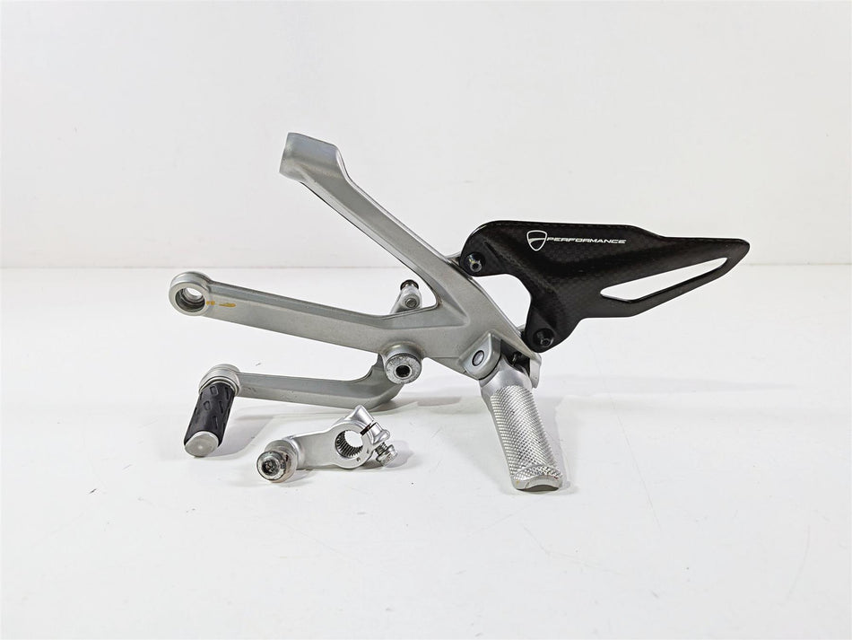 2018 Ducati Panigale V4 S Left Foot Peg Carbon Heal Guard Shifter 82413461AA-Mototech271