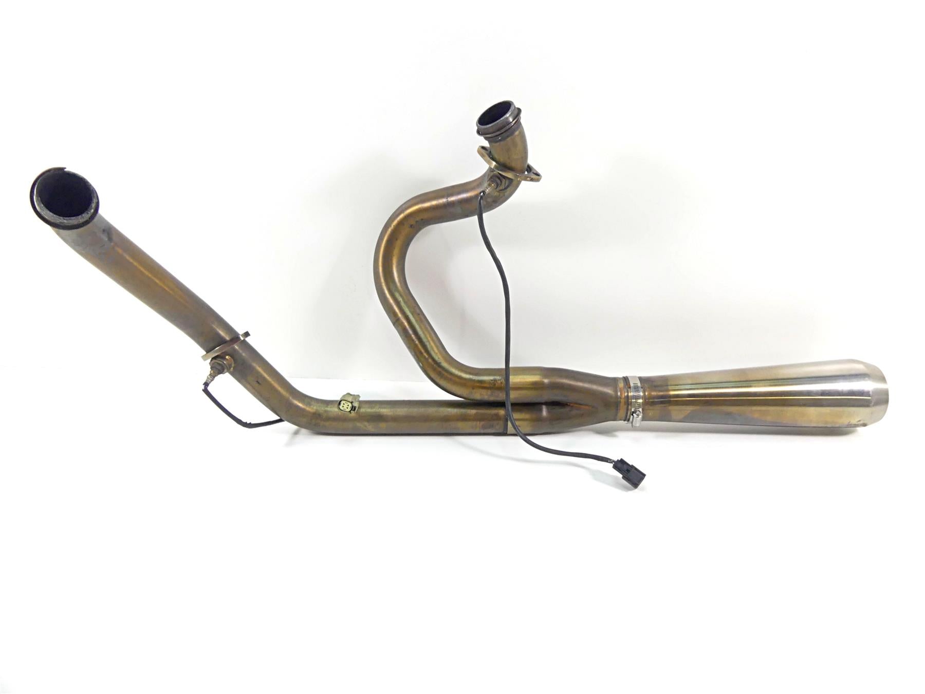 2017 Harley Dyna FXDB Street Bob FAB28 2 into 1 Full Exhaust System Header Pipe {{ shop.shopifyCountryName }} - Mototech271