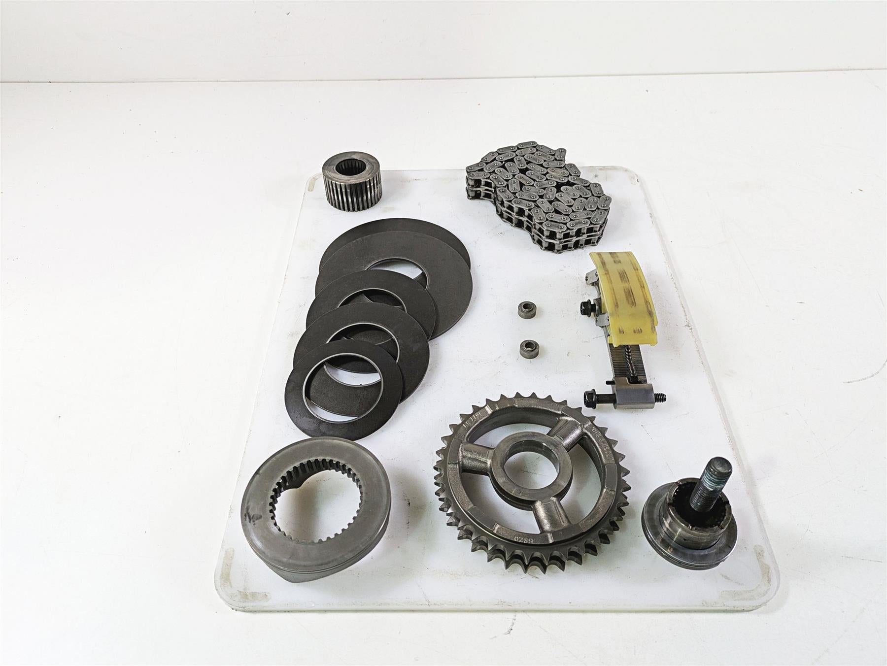 2008 Harley FLSTSB Cross Bones Clutch Compensator Chain Kit 40296-06A 40036-06 {{ shop.shopifyCountryName }} - Mototech271