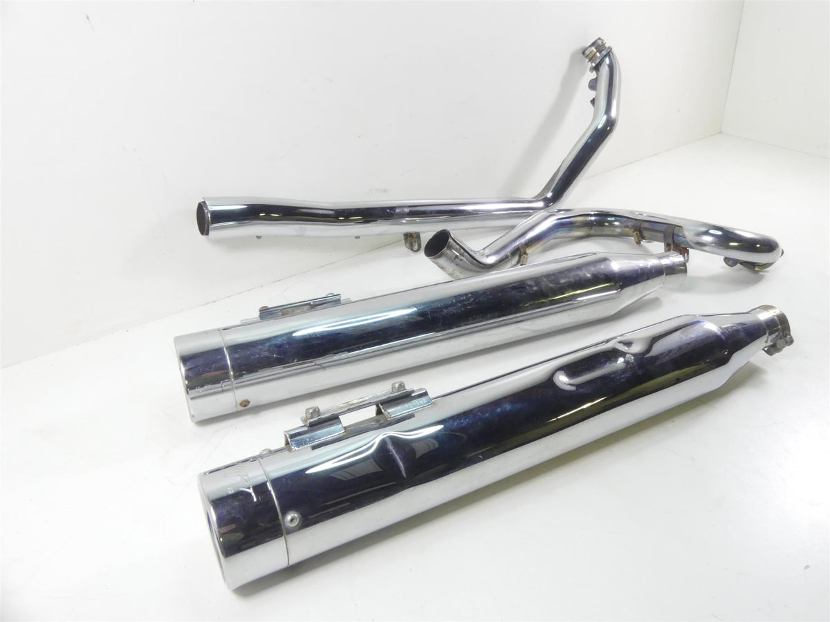 2001 Harley Touring FLHRCI Road King Rinehart True Dual Exhaust Set 100-0102C {{ shop.shopifyCountryName }} - Mototech271