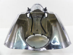 2001 Harley Touring FLHRCI Road King Nacelle Chrome Headlight Cover Set 67674-94 | Mototech271