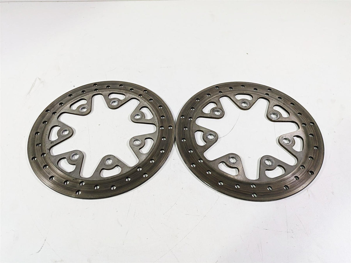 2017 Harley Touring FLHTKSE CVO E-Glide Front Brake Rotor Disc Set 41300019 {{ shop.shopifyCountryName }} - Mototech271