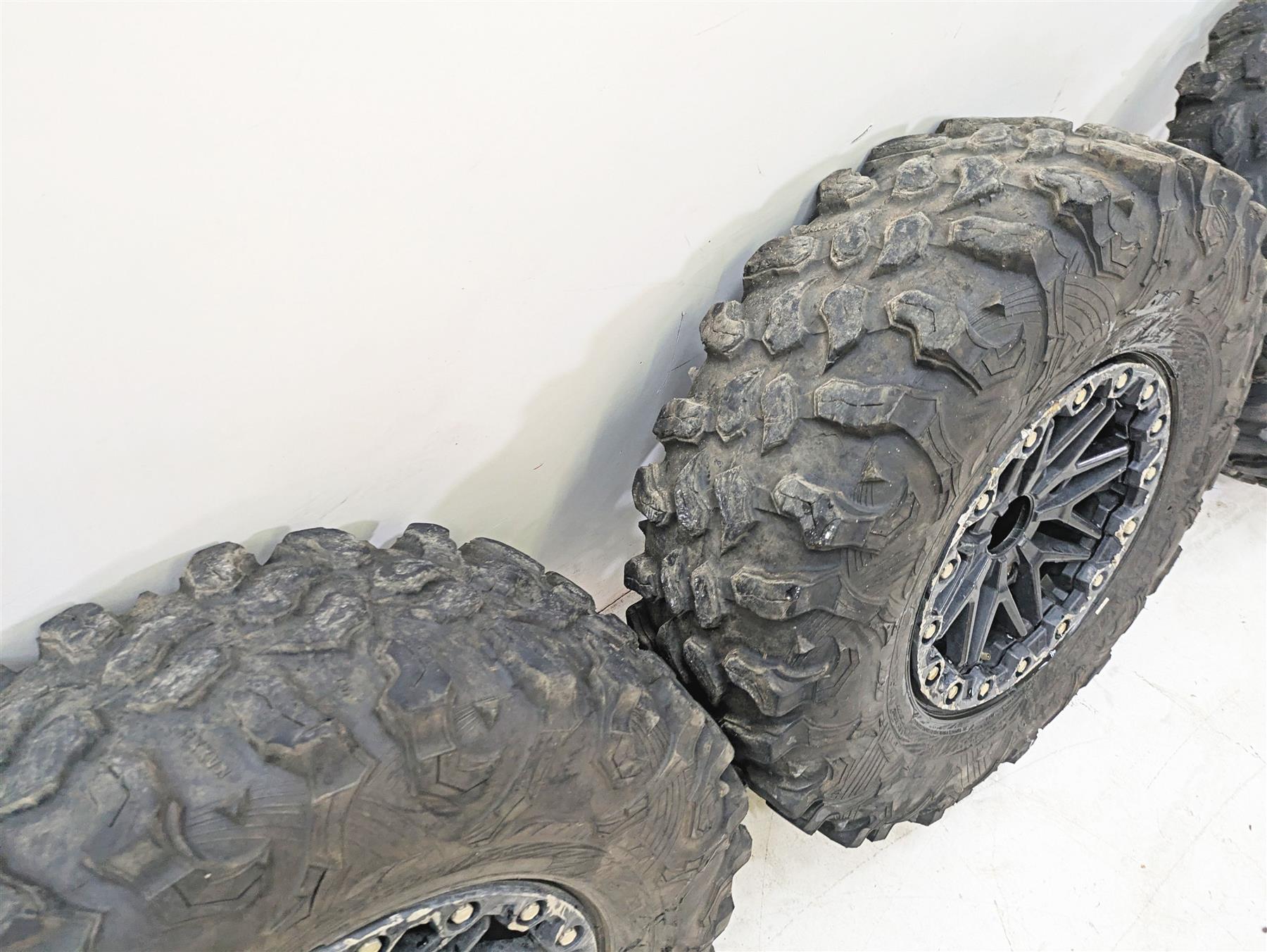 2021 Kawasaki Teryx KRX KRF 1000 15x8 Oem Wheel Maxxis Tire Set 49058-0729 {{ shop.shopifyCountryName }} - Mototech271