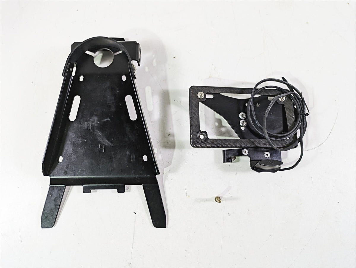 2014 BMW R nine T R9T K21 R&G Fender Eliminator Side Plate Holder Set LP0174BK {{ shop.shopifyCountryName }} - Mototech271
