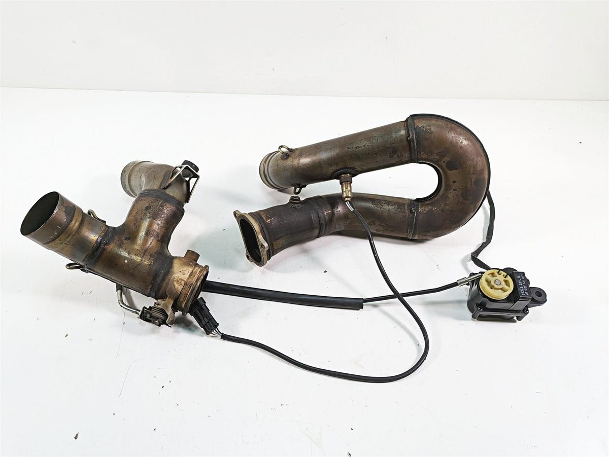2016 Ducati Panigale 1299 S Exhaust Header Parts & Servo Set 57114422B 59340393A {{ shop.shopifyCountryName }} - Mototech271